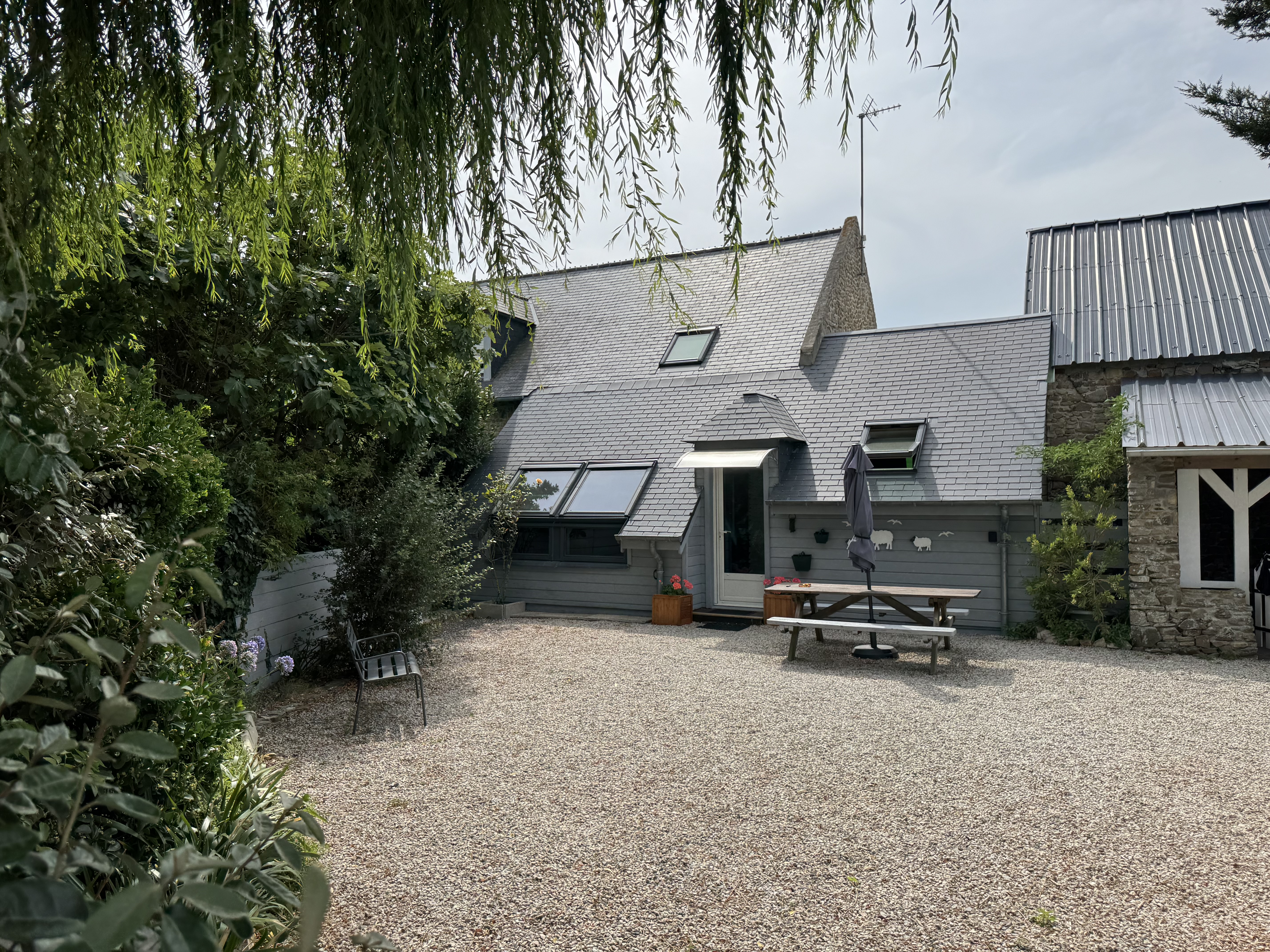 Extérieur du gîte Les Mouettes